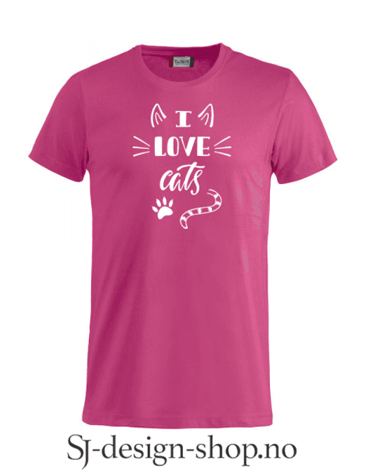 Hovedbilde I love Cats