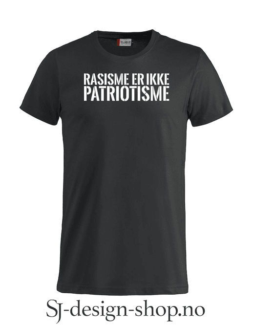 Hovedbilde Rasisme er ikke Patriotisme