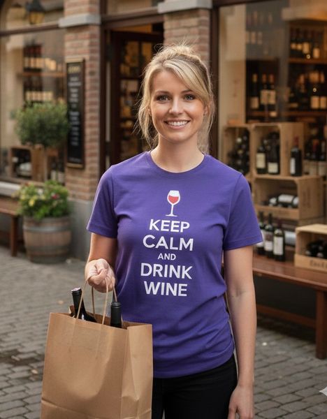 Keep calm and drink wine