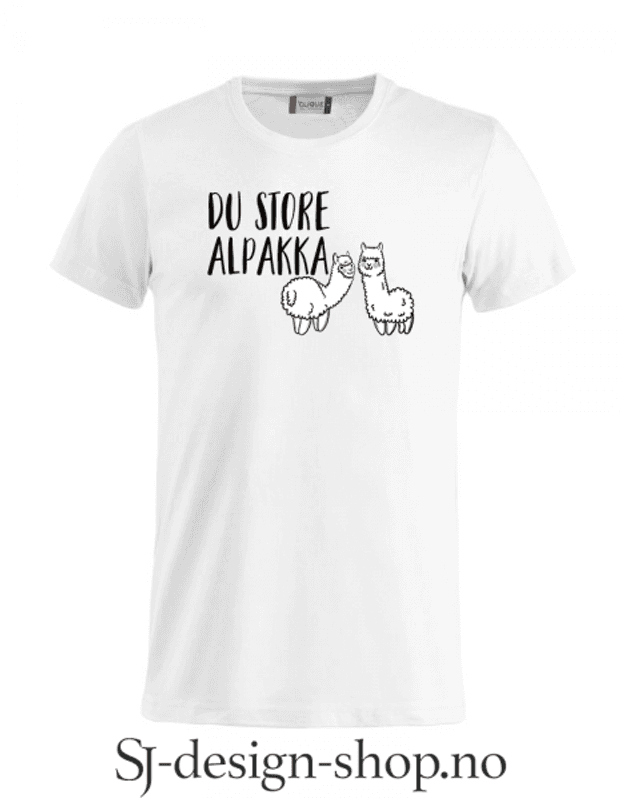 Du store alpakka