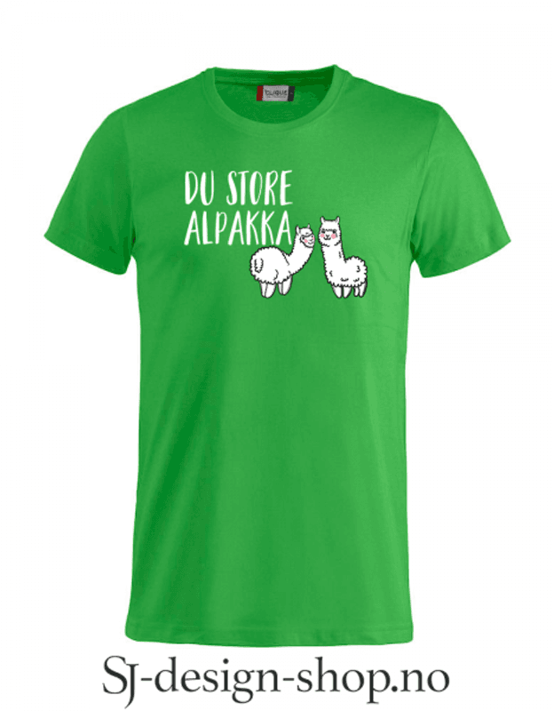Du store alpakka