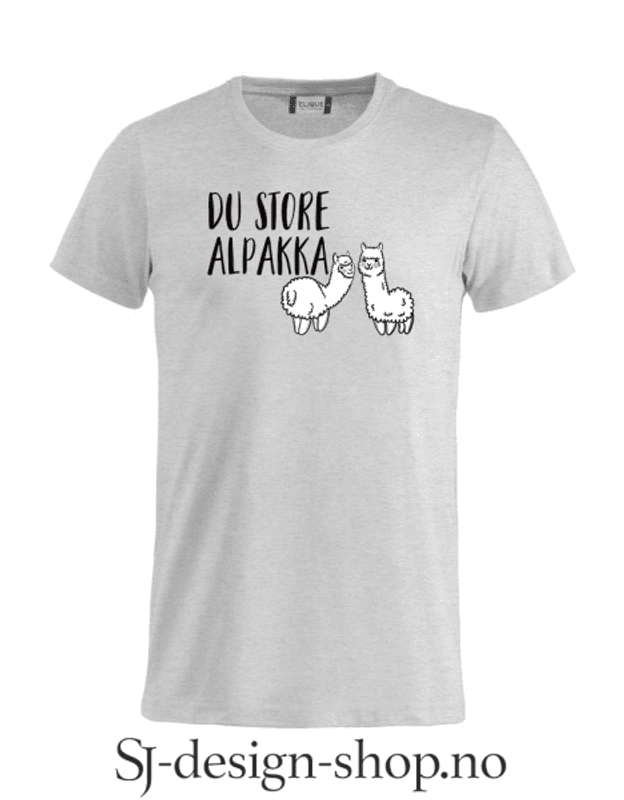 Du store alpakka