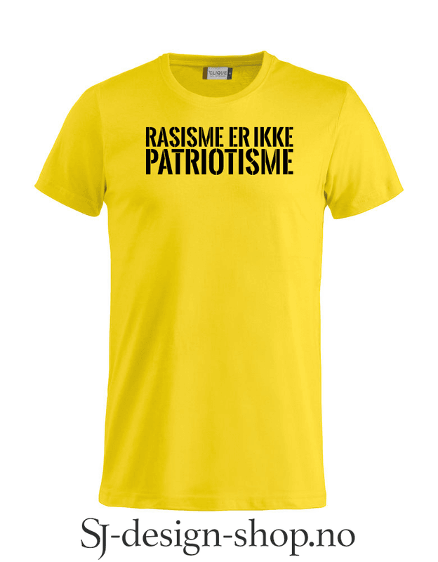 Rasisme er ikke Patriotisme