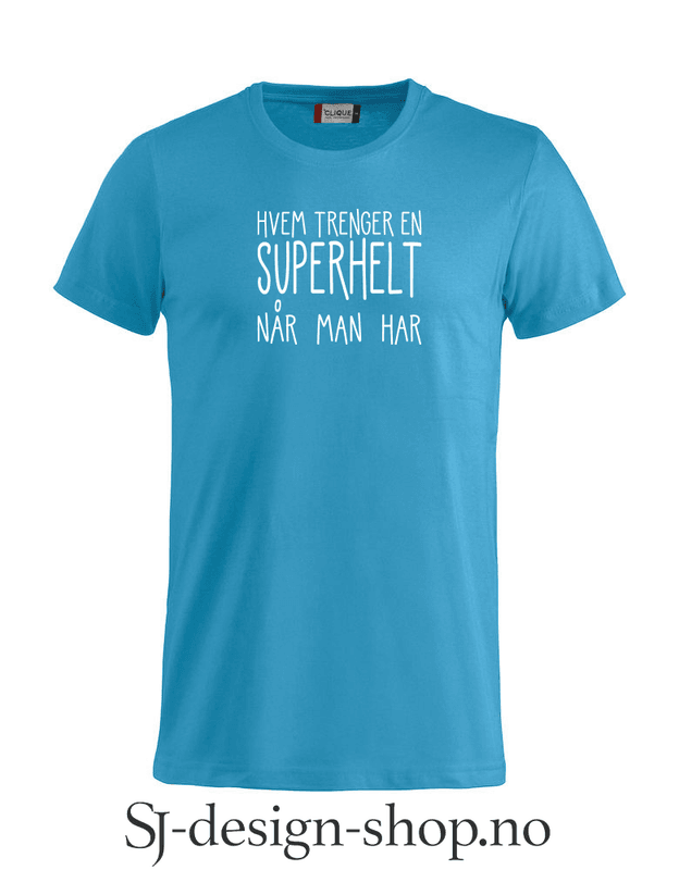 Hvem trenger en superhelt...
